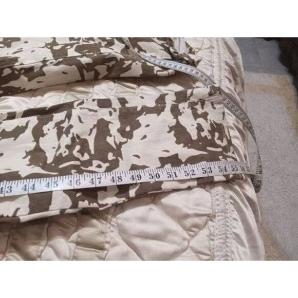 Fashion Nova Eyes On You Denim Brown Camouflage Jumpsuit M - Picture 8 of 11